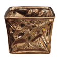 thumbnail image 1 of Cheungs 4755L 4.5 lbs Ceramic Electroplate Copper Planter, 1 of 1