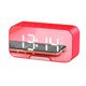 thumbnail image 1 of Despertador Reloj digital LED Manos libres Compatible con Bluetooth Alarma con pantalla LED Suministros para el hogar, Rojo Advancent EL001111-03B, 1 of 2