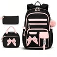 thumbnail image 4 of jiaxiM School Backpacks for Ages 5th 6th 8th 10th - Casual 3 In 1 Daypack Set With Lunch Tote School Bag for Primary School, Middle Elementary, High School, Park, Travel, Outdoor Recreation, 4 of 7