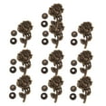 thumbnail image 4 of CTIRCHIU 10Sets Rose Buckle Set Alloy Snap Buttons for Sewing Craft Accessories Purse Hardware, 4 of 8