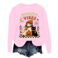 thumbnail image 5 of Venzia Women Cute Fall Sweatshirt, Retro Pumpkin Black Cat Cartoon Graphic Crewneck Casual Autumn Pullover Top, 5 of 6