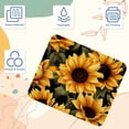 thumbnail image 3 of Sunflower Mousepad 8.3x9.8 Inch Square Non-Slip Rubber Bottom Printed Desk Mat - Suitable for Office and Gaming, 3 of 6