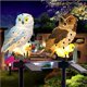 thumbnail image 1 of Adornos de jardín para exteriores con forma de búho, luz LED solar para jardín, lámpara de césped con forma de búho, luces LED solares impermeables para exteriores, lámparas solares creativas para jar, 1 of 5