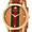 Brown/Green, variant on Gucci Men's G-Timeless 126 Three-Toned Leather 38mm Watches