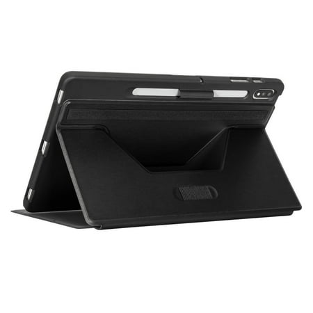 Targus - Click-In Case for 12.4" Samsung Galaxy Tab S7+, Tab S7 FE, and Tab S7 FE 5G - Black/Charcoal