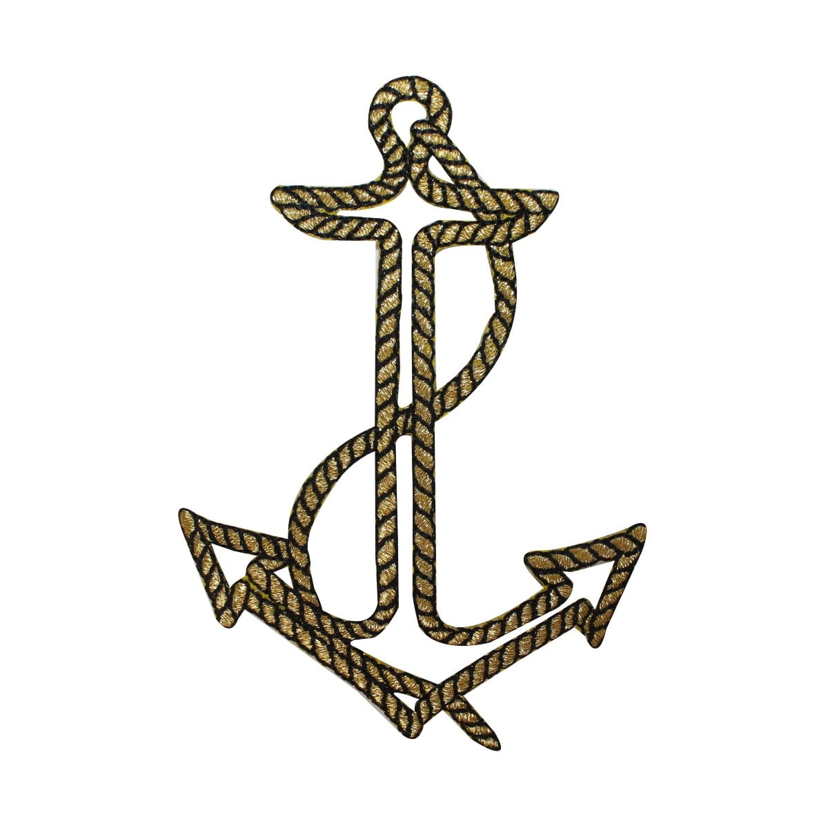 id 2616 anchor with rope patch boat ship nautical