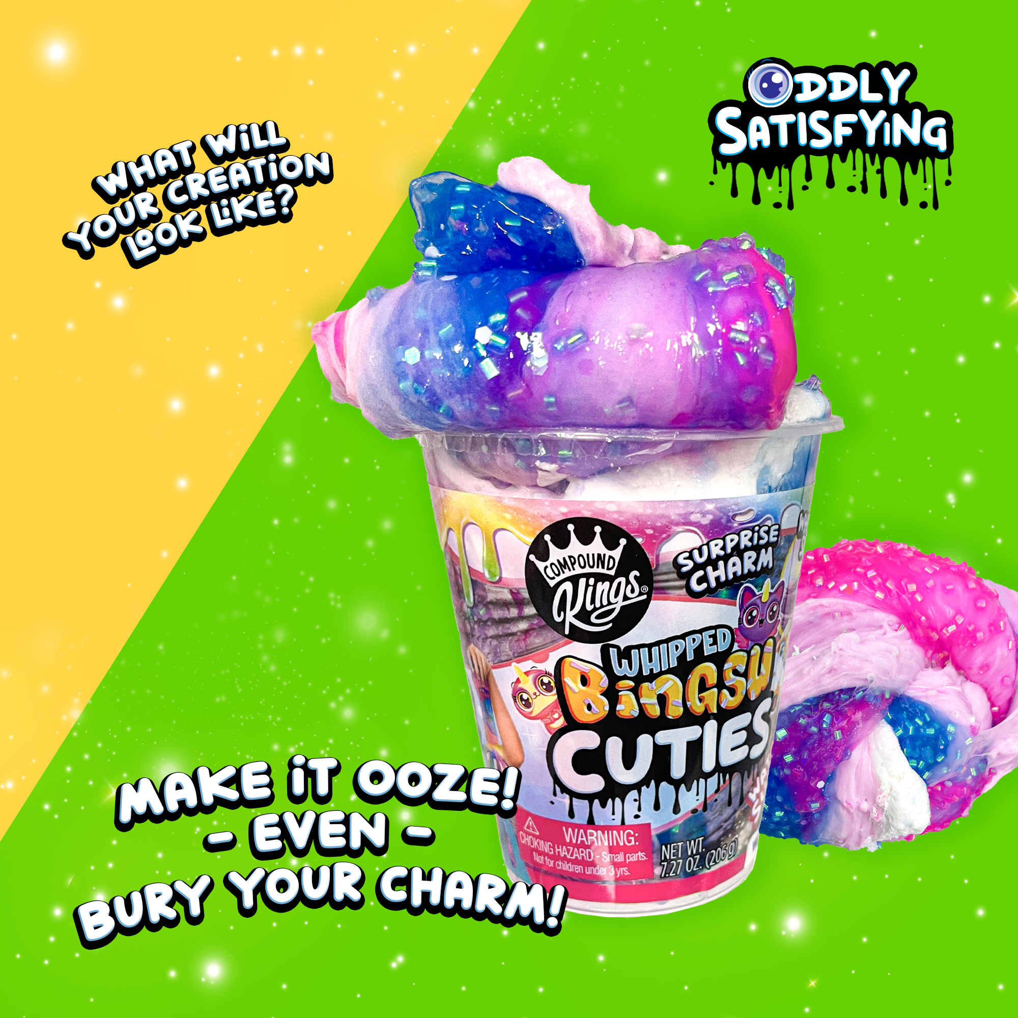 FOOD SLIME 2' Series SKIFIDOL CHOICE! NEW FORMULAS!  SMOOTH,SHAKE,FLUFFLY..ECC.