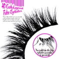 thumbnail image 1 of 10 Pairs Artificial Lashes, False Lashes Natural 3D Lashes Set False Lashes Long Lashes Faux Mink Lashes Reusable Black, 1 of 5