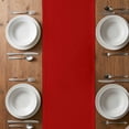 thumbnail image 6 of Merry Christmas Table Runner - 36 Inch Long, Kitchen Dining Table Runner Dresser Scarves, Red Winter Xmas Cartoon Deer Snowflake Farmhouse Decor for Coffee Tables Wedding Party Banquet, 6 of 8