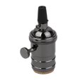 thumbnail image 1 of Lámpara colgante vintage portalámparas cobre luz E27 con interruptor Salvador Soporte de lámpara, 1 of 8