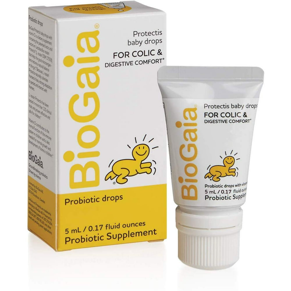 BioGaia Protectis Probiotic Drops for Baby, Infants, Newborn and Kids