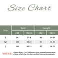 thumbnail image 6 of Misright Women V Neck Corduroy Overall Dress Fall Mini Pinafore Jumper Dress, 6 of 9