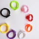 thumbnail image 1 of Soporte de anillo para niños, accesorios de material de joyería para niños, soporte inferior de anillo de apertura de plástico, soporte de anillo para dedo, 1 of 5