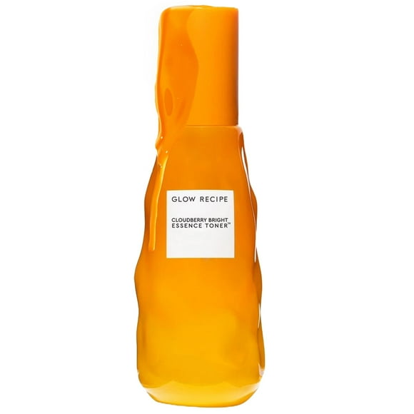 Glow Recipe Cloudberry Brightening Toner + Essence Skincare - CoQ10 Face Toner to Strengthen Skin Barrier + Hydrating Rice Water, Vitamin C, E & 5% Glycerin to Soften &