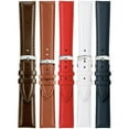 thumbnail image 4 of Morellato Twingo Genuine Leather Watch Strap - White - 18mm - Chrome-plated Stainless Steel Buckle - PERFORMANCE Collection, 4 of 8
