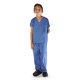 thumbnail image 2 of Juego de Exfoliantes Infantiles M&M SCRUBS, Super suave, Vestir para niños, 12/14, Azul Ceil, 2 of 2