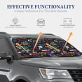 thumbnail image 5 of Yiaed Basketball Print Car Front Windshield Sun Shade,Foldable Anti-UV Car Sunshade for Front Window for Most Vehicles-Large, 5 of 5