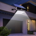 thumbnail image 2 of Lámpara de pared Irfora Luces solares al aire libre 48 Leds Instalación separada Lámpara de iluminación de paisaje Jardín Patio Lámpara de pared con energía solar LED Irfora Lámpara de pared, 2 of 2