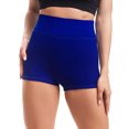 thumbnail image 4 of FUTATA Women's Casual Cotton Yoga Shorts, Mini Hot Pants Sports Leggings Folding Shorts, Gym Workout Sports Running Shorts, 4 of 4