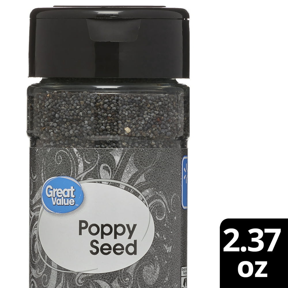 Great Value Poppy Seeds, 2.37 oz