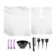 thumbnail image 1 of 50pcs Capas De Corte De cabellero Impermeable Barbero Salón Peinado Delantal Babero, 1 of 9