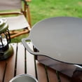 thumbnail image 3 of CLS Cast Iron BBQ Grill Pan for Outdoor Camping - Korean Style Steak & Meat Cooking Set with Rope & Storage Bag, Perfect for Picnics & Grilling (Set C), 3 of 6