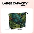 thumbnail image 5 of Makeup Bag Small Cosmetic Bags for Women Travel Toiletry Bag Zipper Pouch Purse Organizer Pouches, Hawaii Tiki Palm Leaf Cool, 5 of 7