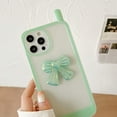 thumbnail image 2 of Compatible with iPhone 13 Pro Max 3D Bowknot Case Cute Camera Lens Protection Clear Soft Shockproof Pretty Unique Protective Cover for Women Girls, 2 of 10
