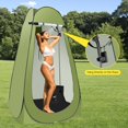 thumbnail image 5 of Pop Up Shower Tent for Camping, Portable Outdoor Privacy Shower Tent with 6000mAh Rechargeable Shower, 5 of 14