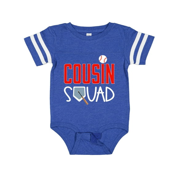 Inktastic Cousin Squad Baseball and Bat Boys or Girls Baby Bodysuit