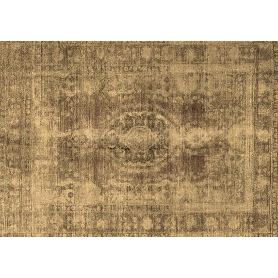 Ahgly Company Indoor Rectangle Persian Brown Traditional Area Rugs, 8' x 10'