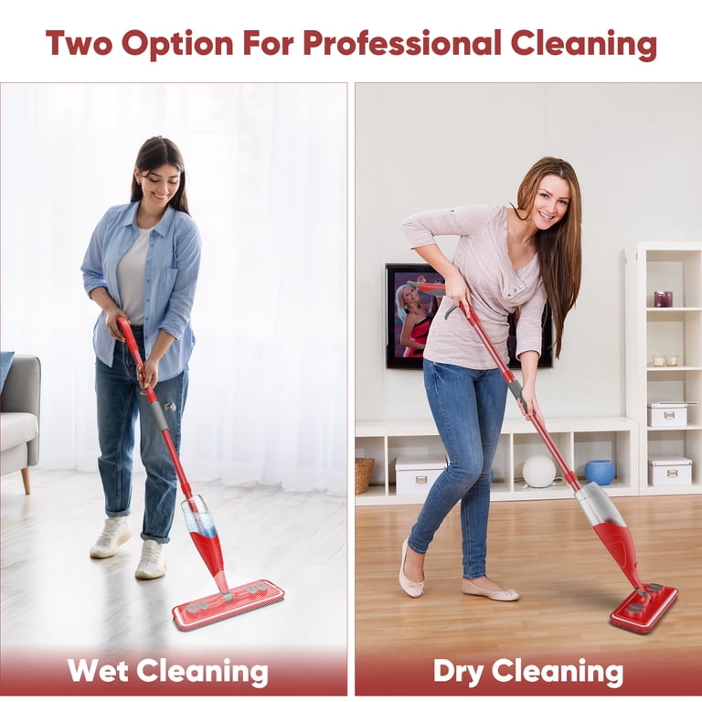 Sugarday Spray Mop with 3 Washable Microfiber Pads photo 7