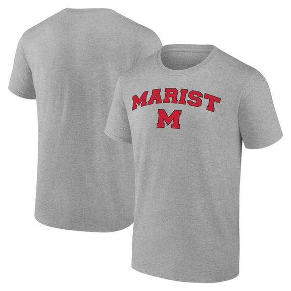 Men's Heather Gray Marist Red Foxes Campus T-Shirt