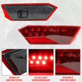 thumbnail image 4 of SAUTVS Feux Arrière LED pour RZR 900 XP 1000 14-19, Feux de Freinage Arrière Rouges Feux Arrière pour Polaris RZR 900 1000 S XP Turbo 2014-2019/RZR Trail 2020-23 Accessoires (2 Pcs, 2412341/2412342), 4 of 5