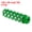 Green, variant on Uxcell 4 Pack Aluminum Alloy Bike Pegs Anti-Skid Fit 3/8 inch Axles with Circle Black