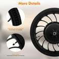 thumbnail image 4 of 20 inch Hub Motor Ebike Front Wheel Electric Bicycle Motor Conversion Kit 1000W 48 V 420RPM for E-Bike, 4 of 13