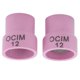 thumbnail image 2 of High quality Welding set nozzle OCIM12# red ceramic welding cup with, 2 of 5