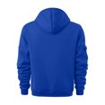 thumbnail image 6 of Mens Full Zip Hoodie Fleece Sweatshirt Contrast Zipper Pockets Casual Hooded Jacket, 6 of 7