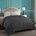 thumbnail image 3 of BNM Classic Down Alternative Comforter, California King, Gray, 3 of 7