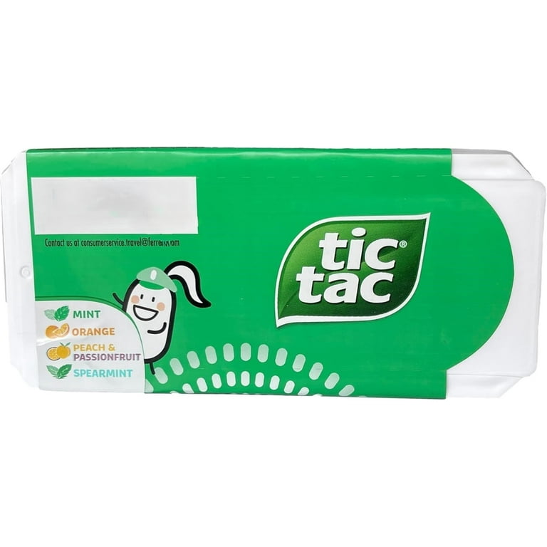 Tic Tacs Travels Mini Packs Individual Flavor Packets Large
