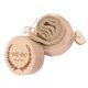 thumbnail image 5 of Caja de madera para anillos, elegante y moderna, tallada, portátil, pequeña, para propuesta, compromiso, boda., 5 of 14