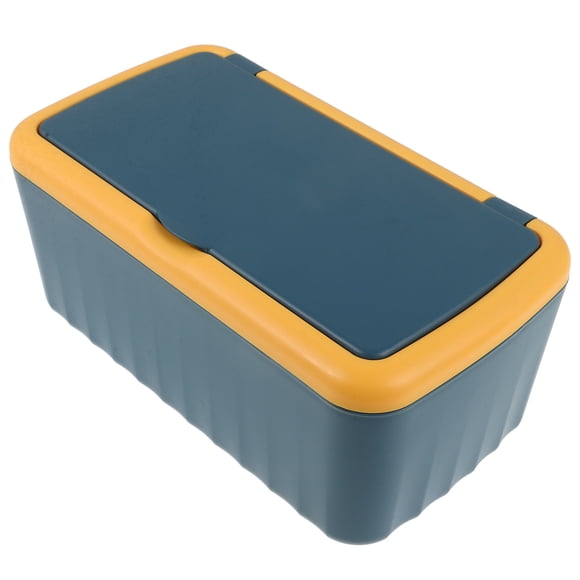 Caja dispensadora de pañuelos húmedos, funda de plástico para guardar toallitas, caja de plástico para guardar servilletas