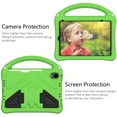 thumbnail image 3 of Case Compatible With iPad Mini 7 (A17 Pro)2024/6th Gen,Kids Friendly,With Handle and Contractible Kickstand,Lightweight Shockproof Rugged EVA Drop-proof Anti-fall Cute Cover Case,Green, 3 of 6