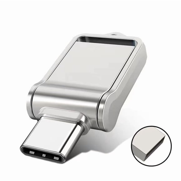 1T USB Flash Drive,USB3.0 Go USB Type-C Thumb Drive for PC,Laptop,USB C Devices(Silver)