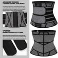 thumbnail image 4 of MISS MOLY Womens Workout Waist Trainer Sauna Body Shaper Thermal Firm Tummy Control Belly Slimming Belt, 4 of 6