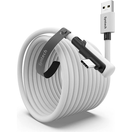 Syntech Link Cable 20 FT Compatible with Meta/Oculus Quest 3, Quest2/Pico4 Accessories and PC/Steam VR, High Speed PC