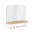 thumbnail image 6 of Umbra Estique Mirror 6 Hook Wall Mounted Entryway, 6 of 13
