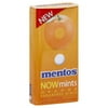 Mentos Nowmints Sugar Free Mints, Orange, 1.09 oz