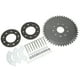 thumbnail image 1 of Sprocket de Cadena, Fit DirectO de Alta Resistencia 44 Sprocket de Dientes 9 Agujeros Rendimiento de la transmisorio Resistente Con El Kit de Montaje para 50CC 66cc 80cc Motor DE, 1 of 7