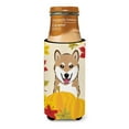thumbnail image 3 of Carolines Treasures Shiba Inu Thanksgiving Michelob Ultra beverage Insulator for slim cans Slim Can multicolor, 3 of 3